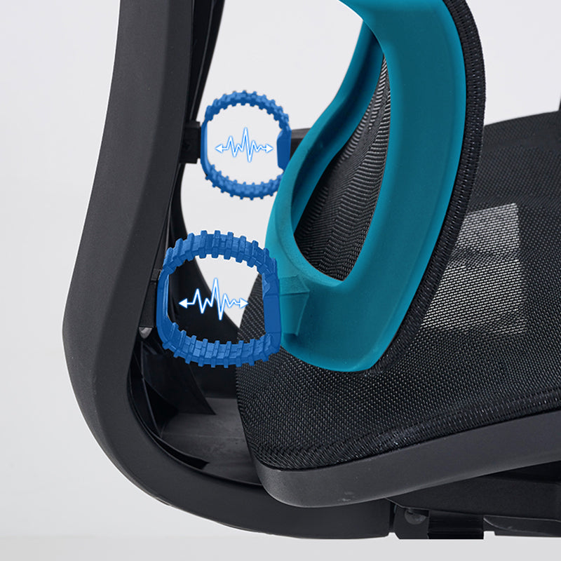 Removable Arms Chair No Distressing Ergonomic Chair with Breathable Back