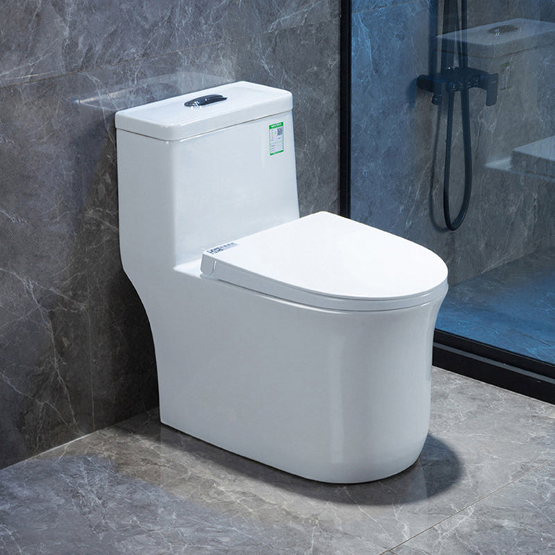 Modern Ceramic White Flush Toilet Floor Mounted Urine Toilet for Washroom