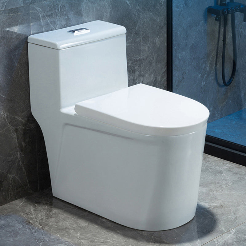 Modern Ceramic White Flush Toilet Floor Mounted Urine Toilet for Washroom