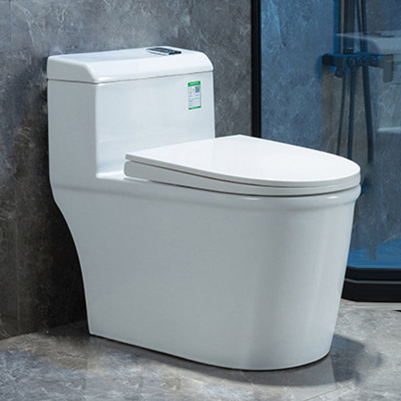 Modern Ceramic White Flush Toilet Floor Mounted Urine Toilet for Washroom