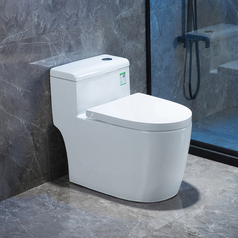 Modern Ceramic White Flush Toilet Floor Mounted Urine Toilet for Washroom