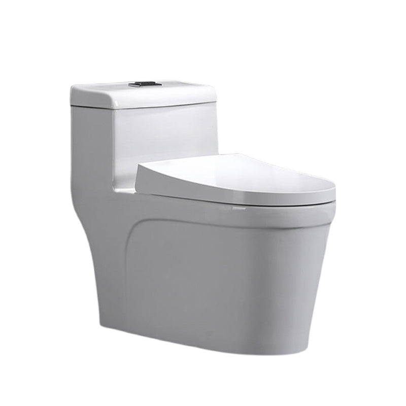 Modern Ceramic White Flush Toilet Floor Mounted Urine Toilet for Washroom