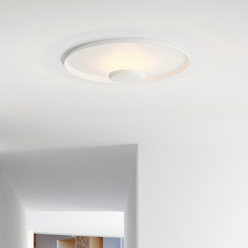 Modernism Disk Flush Mount Metal LED Ceiling Light Fixture for Bedroom