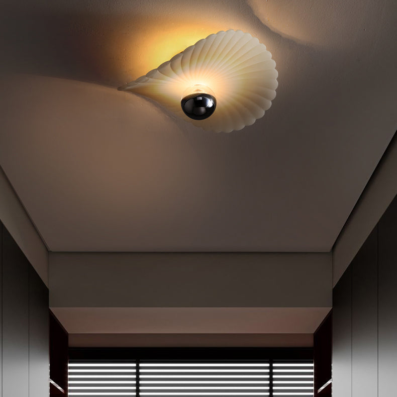 Modern Creative Style Ceiling Lamp Acrylic Lighting Fixture in White for Bedroom