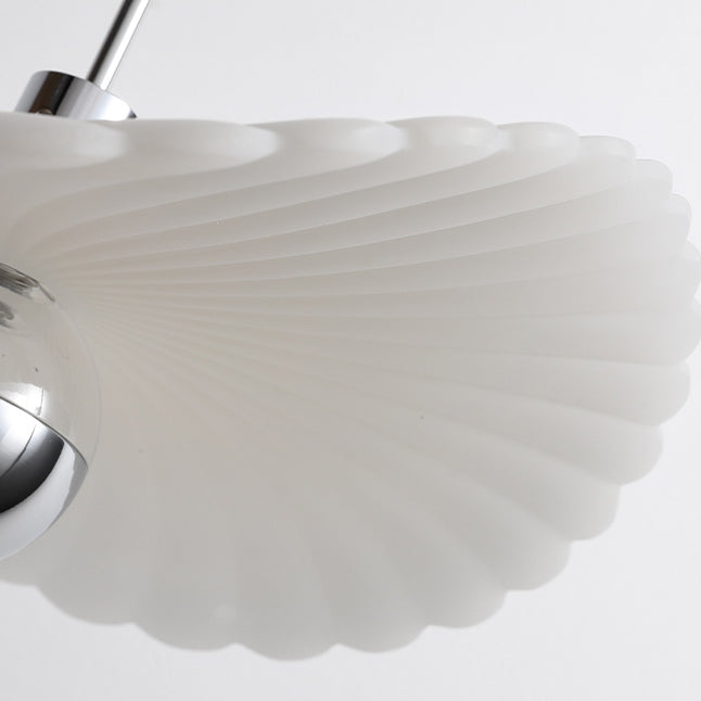 Modern Creative Style Ceiling Lamp Acrylic Lighting Fixture in White for Bedroom