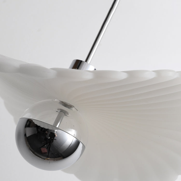 Modern Creative Style Ceiling Lamp Acrylic Lighting Fixture in White for Bedroom