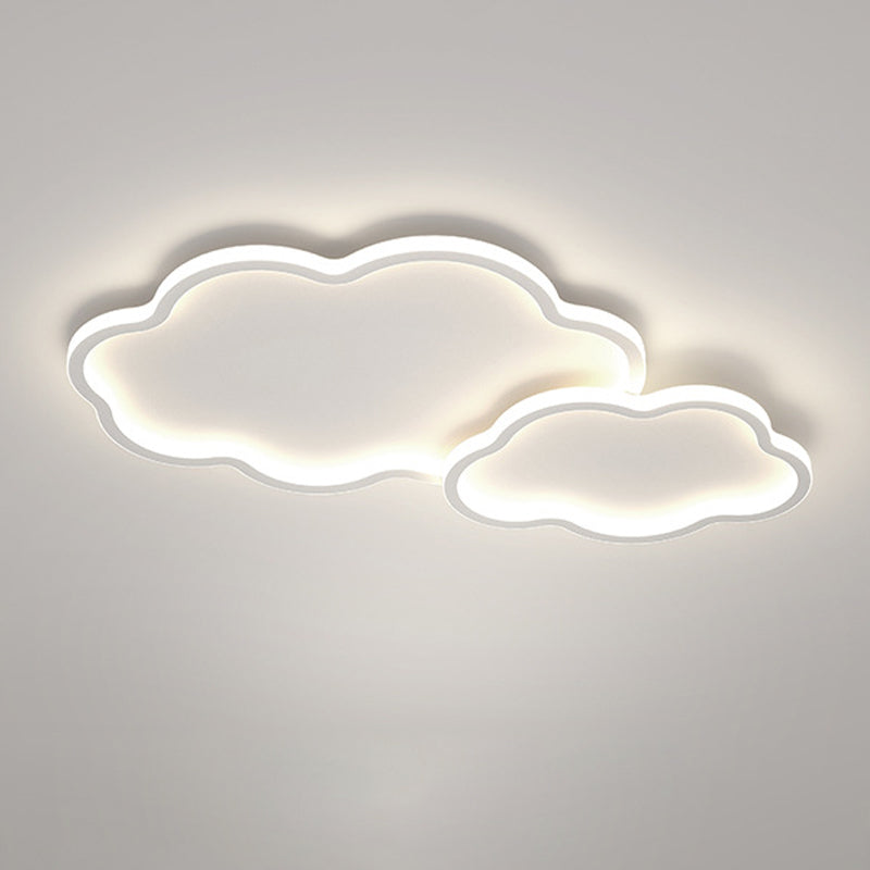 LED Ceiling Light Modern White Ceiling Mount Lamp for Living Room