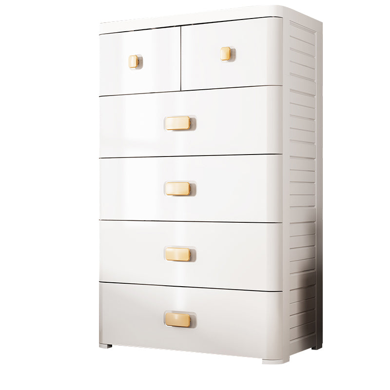 Plastic Bedroom Armoire Contemporary 6-drawer Wardrobe Armoire