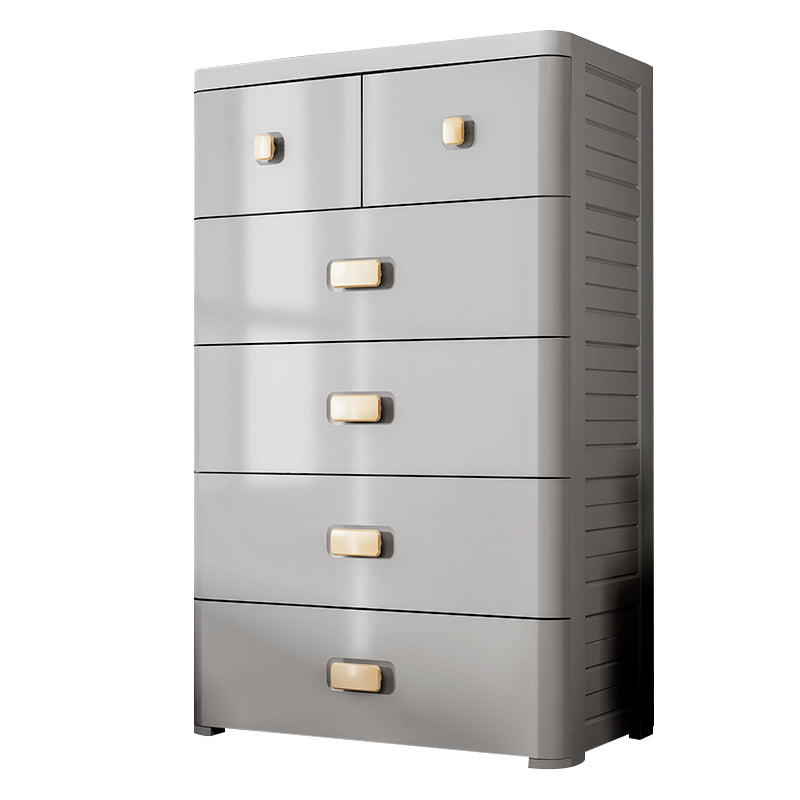 Plastic Bedroom Armoire Contemporary 6-drawer Wardrobe Armoire