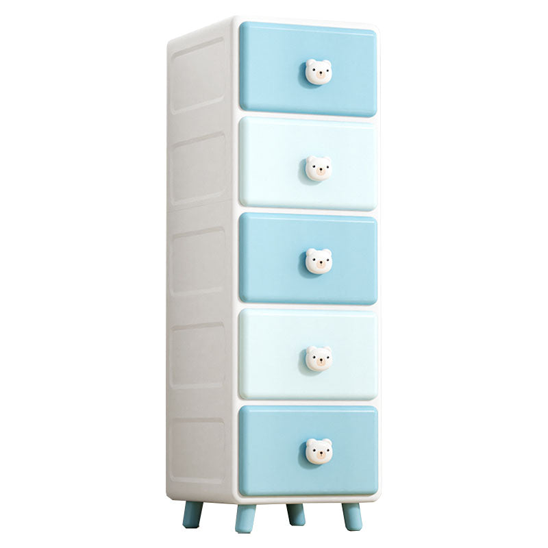 Plastic Bedroom Armoire with Drawer Urban Wardrobe Armoire for Home