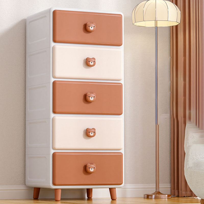 Plastic Bedroom Armoire with Drawer Urban Wardrobe Armoire for Home