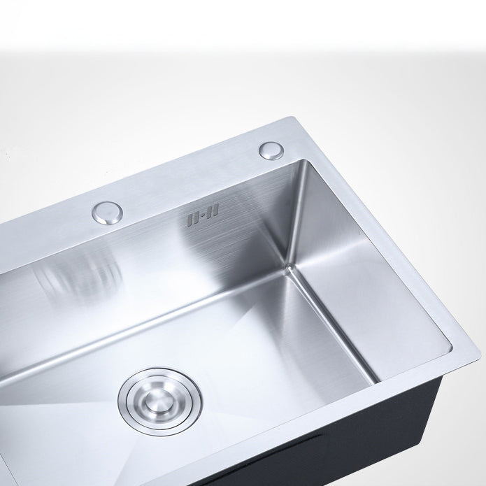 Single Bowl Kitchen Sink Stainless Steel Kitchen Sink(Not Included Faucet)