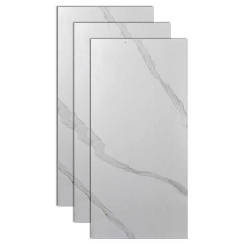 Rectangle Wall and Floor Tile Straight Edge Imitation Marble Wall and Floor Tile