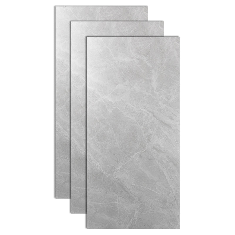 Rectangle Wall and Floor Tile Straight Edge Imitation Marble Wall and Floor Tile