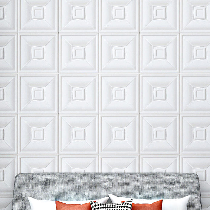 Gorgeous Style Wall Plank 3D Print Bathroom Living Room Wall Panels with Upholstered