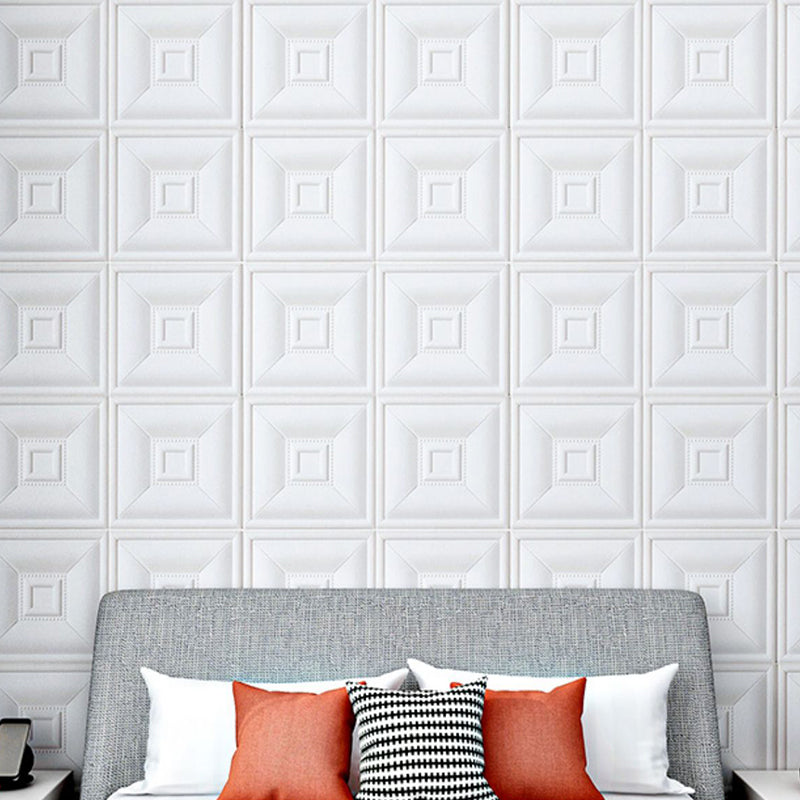 Gorgeous Style Wall Plank 3D Print Bathroom Living Room Wall Panels with Upholstered