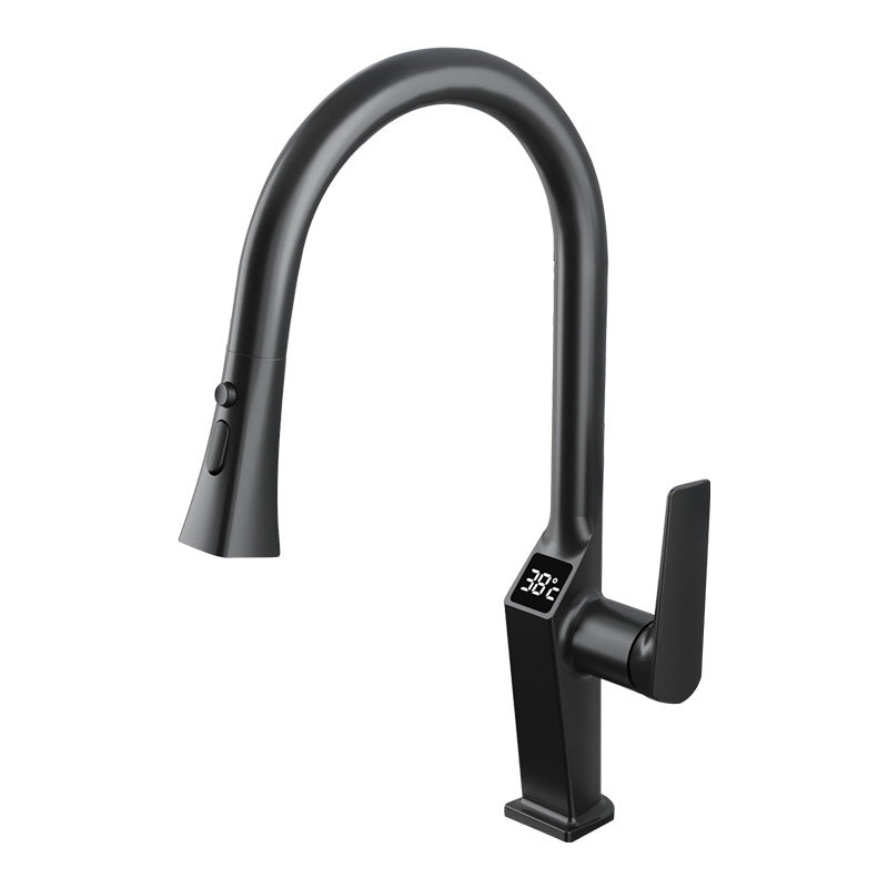 Metal Kitchen Faucet Pull down Sprayer Kitchen Faucet with Single Handle