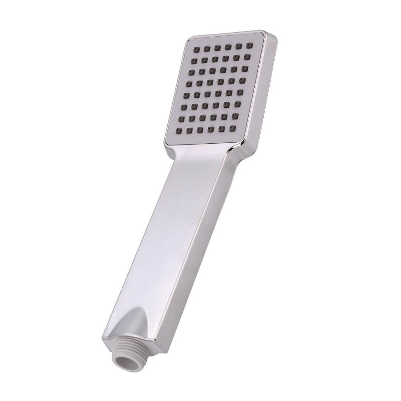 Modern Handheld Supercharged Shower Head Square Turbo Spray Head