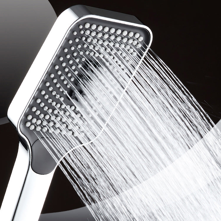 Modern Handheld Shower Head Square Three-speed Fall Resistance Spray Head