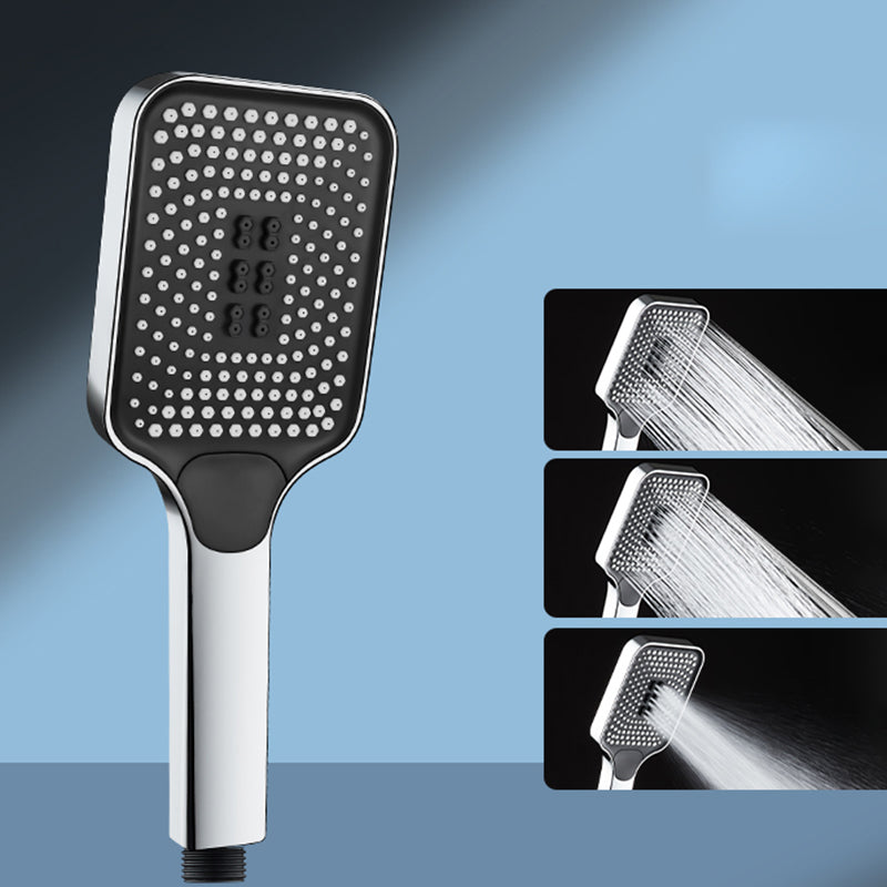 Modern Handheld Shower Head Square Three-speed Fall Resistance Spray Head