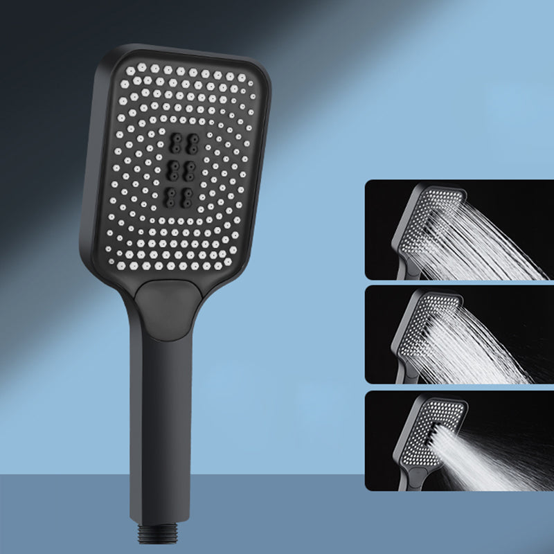 Modern Handheld Shower Head Square Three-speed Fall Resistance Spray Head