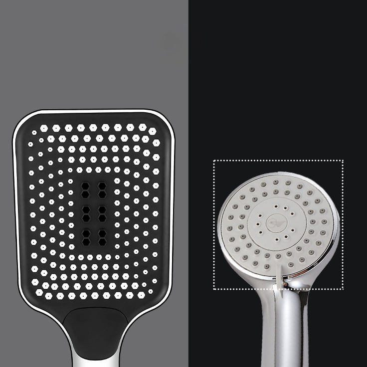 Modern Handheld Shower Head Square Three-speed Fall Resistance Spray Head