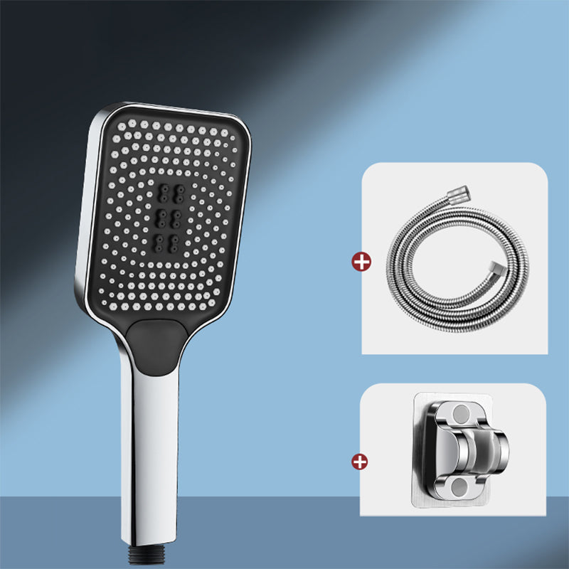 Modern Handheld Shower Head Square Three-speed Fall Resistance Spray Head