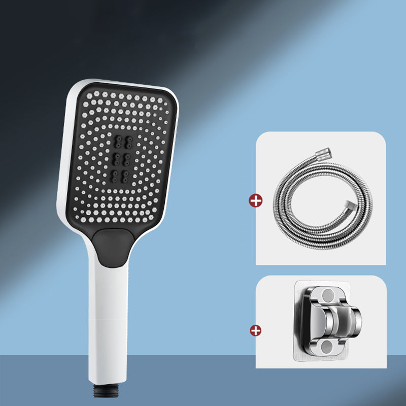 Modern Handheld Shower Head Square Three-speed Fall Resistance Spray Head