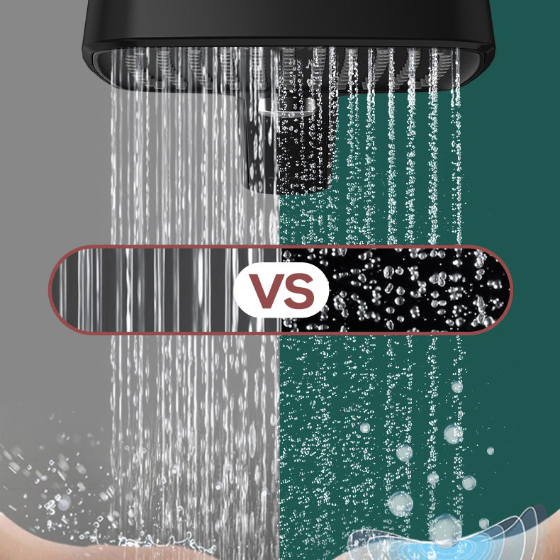 Contemporary Handheld Shower Head Square Three-speed Spray Head