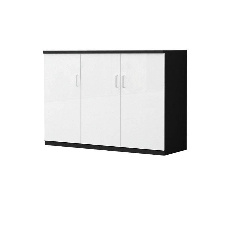 Scandinavian File Cabinet Wooden Frame Lateral File Cabinet for Office