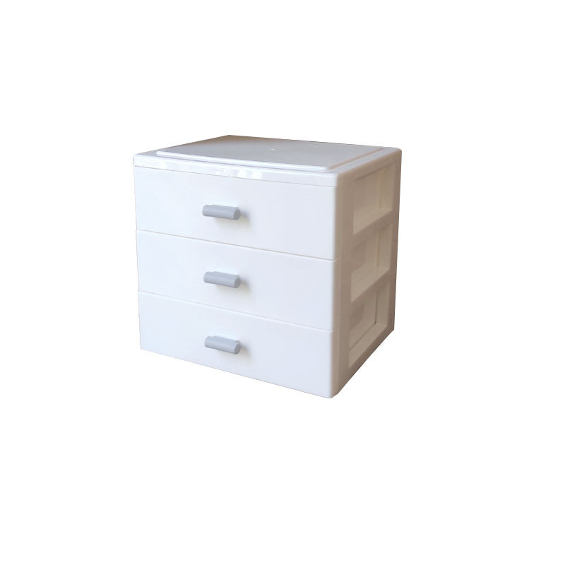 Modern Cabinet Solid Color Plastic Filing Cabinet for Home Office