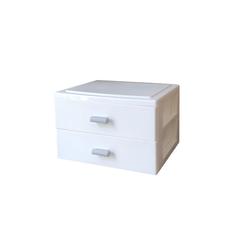 Modern Cabinet Solid Color Plastic Filing Cabinet for Home Office