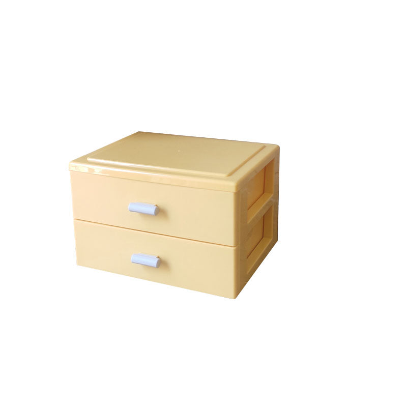 Modern Cabinet Solid Color Plastic Filing Cabinet for Home Office