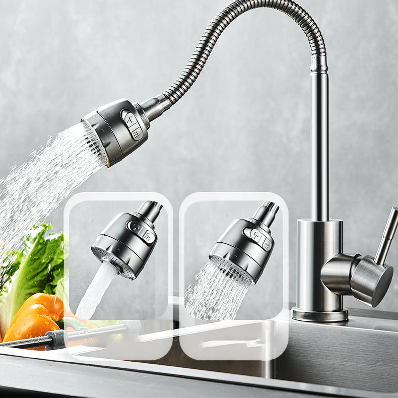 Modern Kitchen Bar Faucet Stainless Steel with Accessories Bar Prep Kitchen Faucet