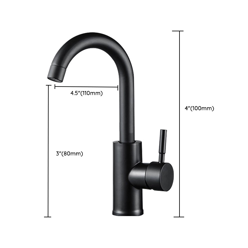 Modern Kitchen Bar Faucet Stainless Steel with Accessories Bar Prep Kitchen Faucet