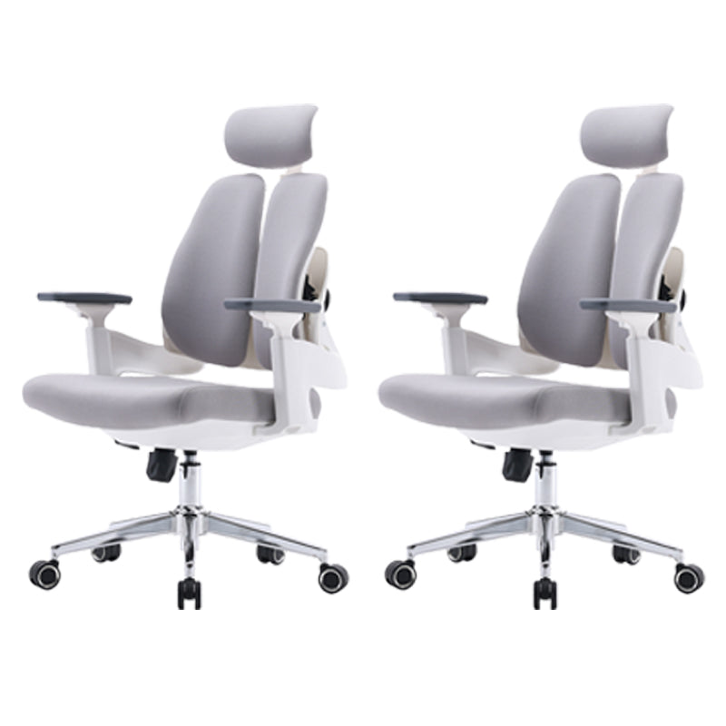 Modern Removable Arms Office Chair Adjustable Seat Height Desk Chair with Wheels