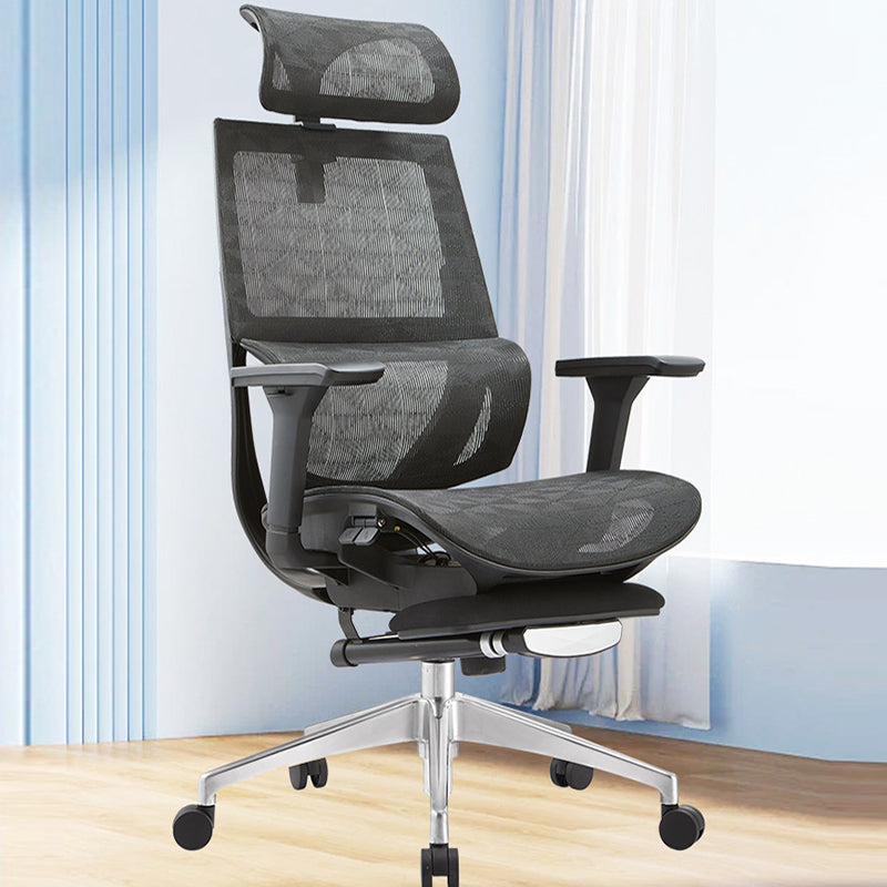 Modern Adjustable Arms Office Chair Adjustable Seat Height Desk Chair with Breathable Back