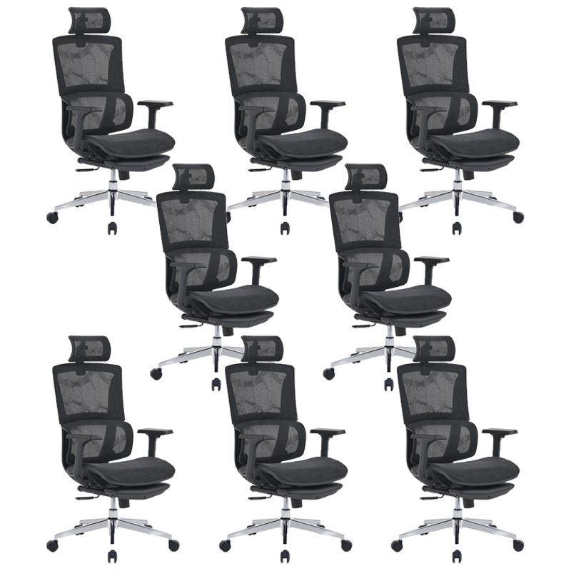 Modern Adjustable Arms Office Chair Adjustable Seat Height Desk Chair with Breathable Back