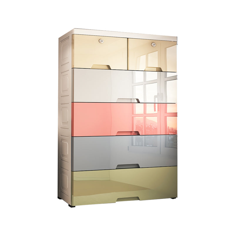 Plastic Armoire Cabinet with Drawer Contemporary Bedroom Armoire