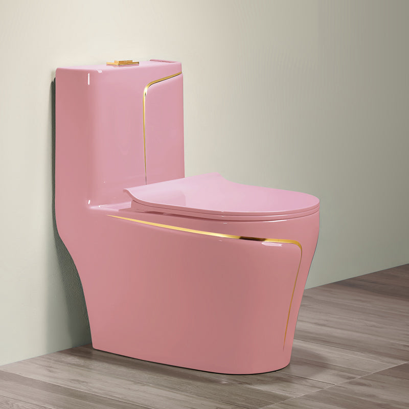 Traditional Ceramic Flush Toilet Floor Mounted Urine Toilet for Washroom