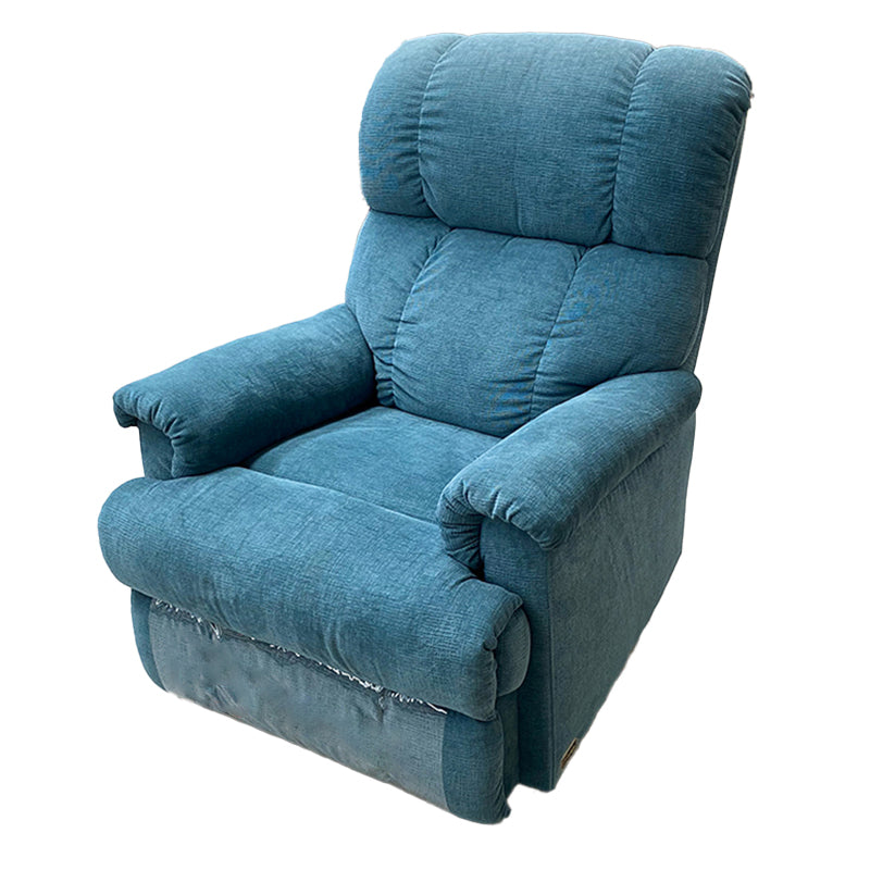 Scandinavian Power-Push Botton Recliner Chair Genuine Velvet Recliner