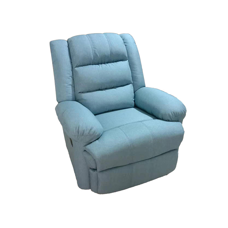 Contemporary Recliner Chair Metal Frame Standard Recliner with Independent Foot