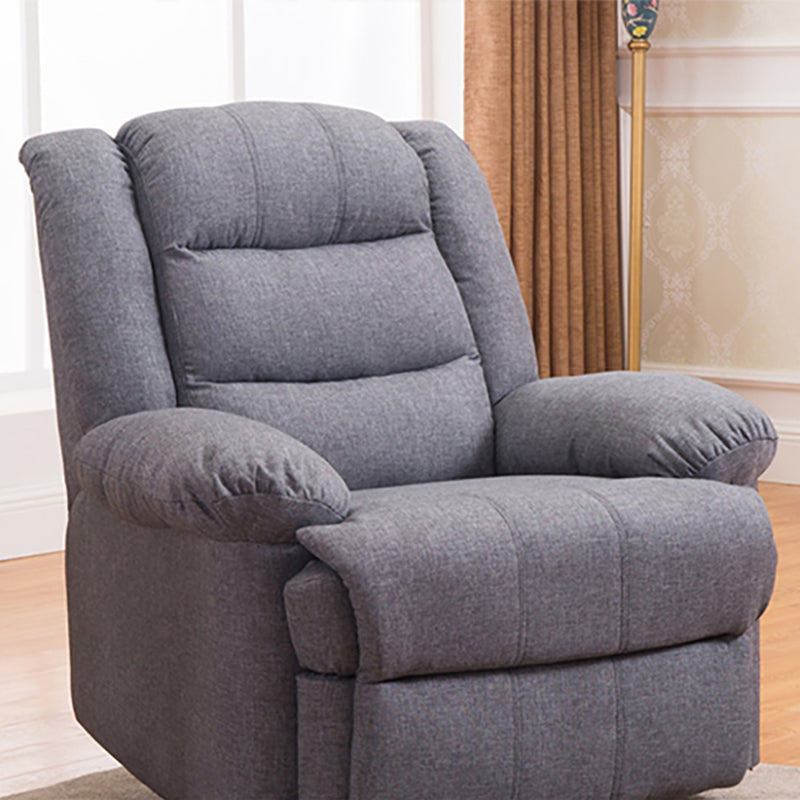 Contemporary Recliner Chair Metal Frame Standard Recliner with Independent Foot