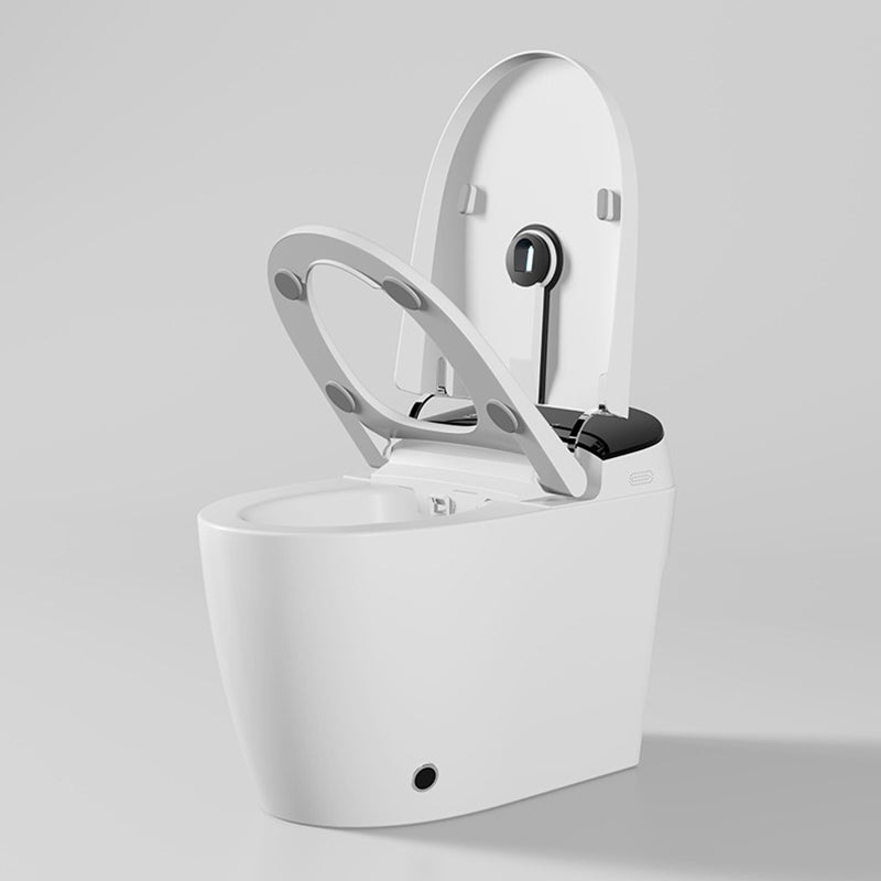 Modern White Floor Standing Bidet with Deodorizing and Stain Resistant