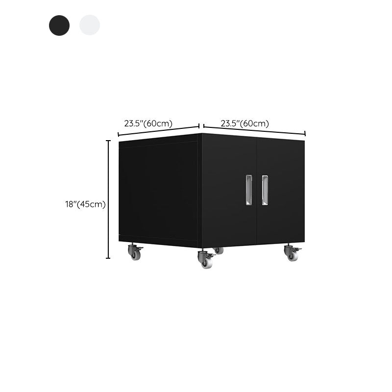 Contemporary File Cabinets Metal Frame Lateral File Cabinets on Wheels Office