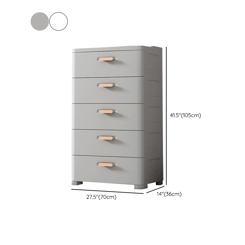 5-drawer Bedroom Armoire Contemporary Youth Armoire for Home