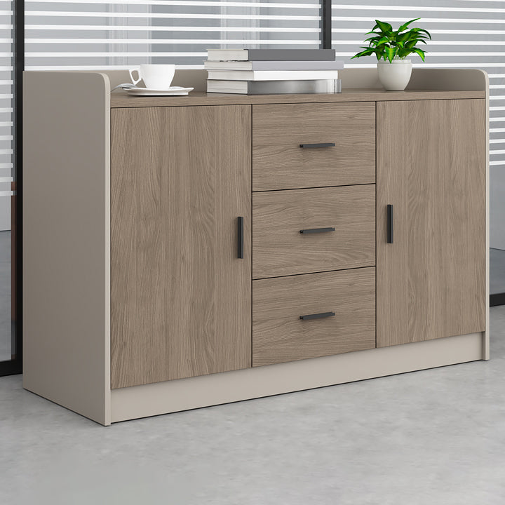 Traditional Cabinet Wood Storage Shelves Filing Cabinet for Office