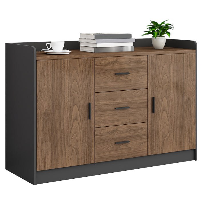 Traditional Cabinet Wood Storage Shelves Filing Cabinet for Office