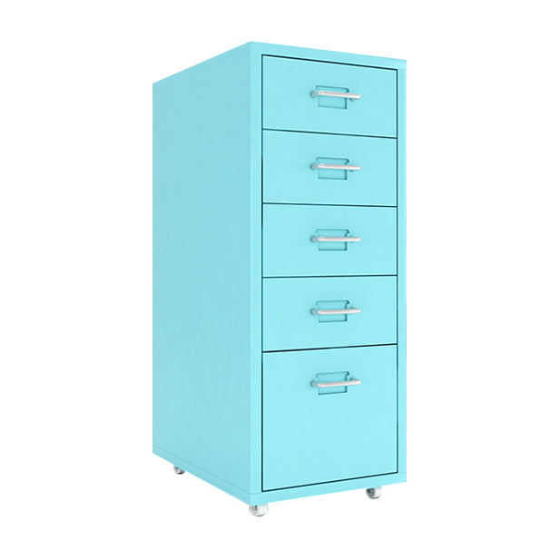 Contemporary File Cabinets Steel Frame Fireproof File Pedestal for Office