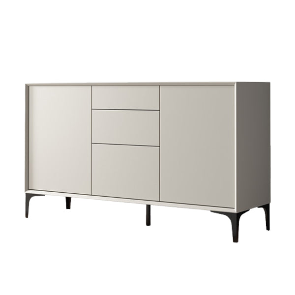 Wood Sideboa Modern Style Side Board with Drawers and Cabinets